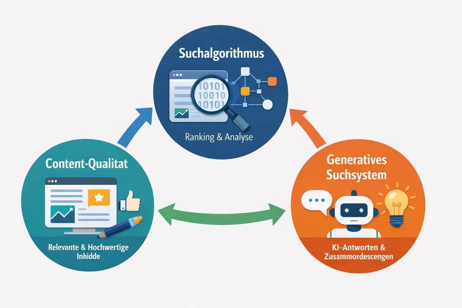 erfahren sie, warum content-qualität im kontext generativer suchsysteme entscheidend ist und wie sie die suchergebnisse und benutzererfahrung beeinflusst.
