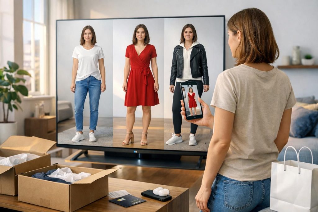 entdecken sie, wie virtuelle anproben das online-shopping revolutionieren, indem sie kunden ein interaktives und realistisches einkaufserlebnis bieten und retouren reduzieren.