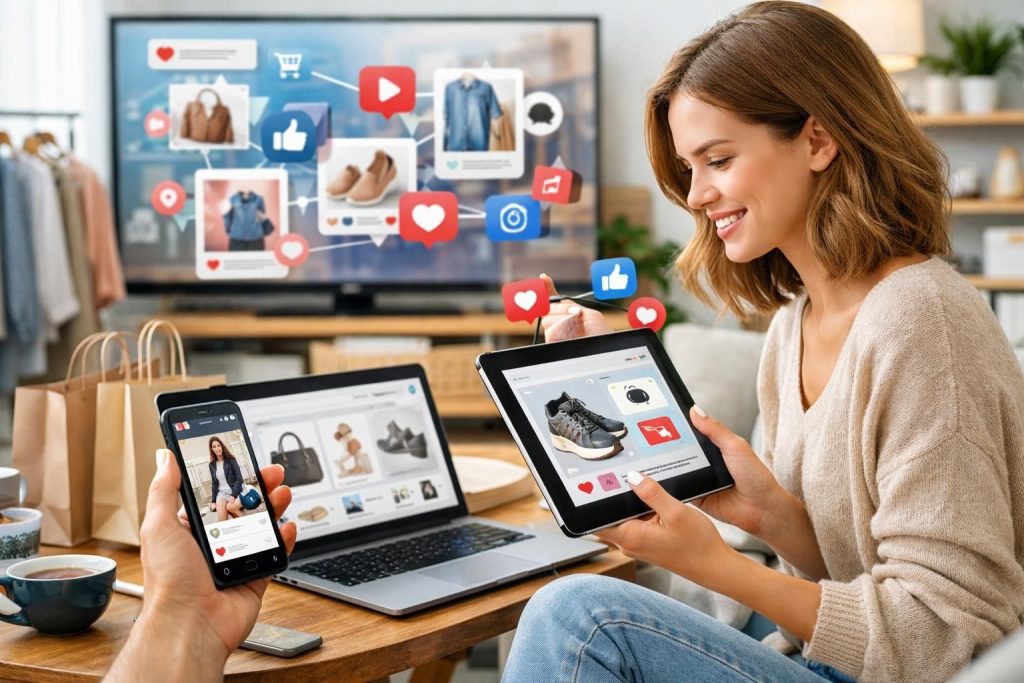 entdecken sie, wie social commerce die customer journey im e-commerce revolutioniert und welche auswirkungen dies auf das einkaufserlebnis und die kaufentscheidungen der kunden hat.